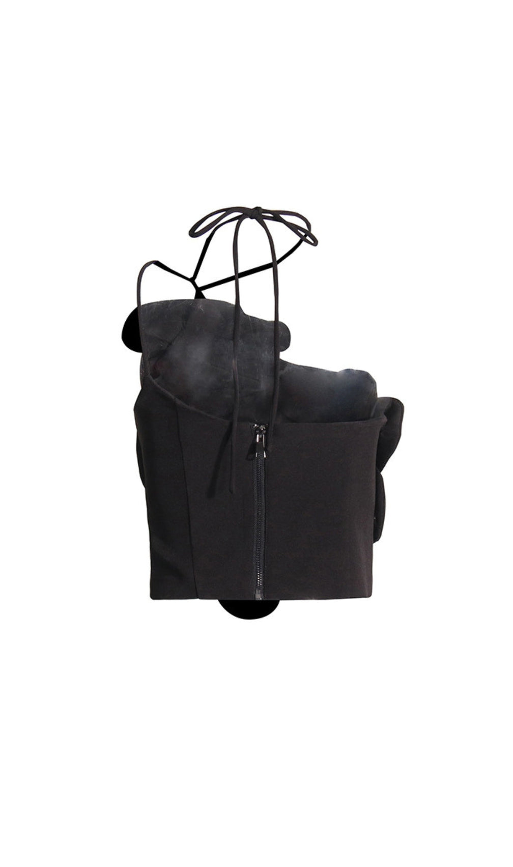 Andia Flower Embellished Crop Top