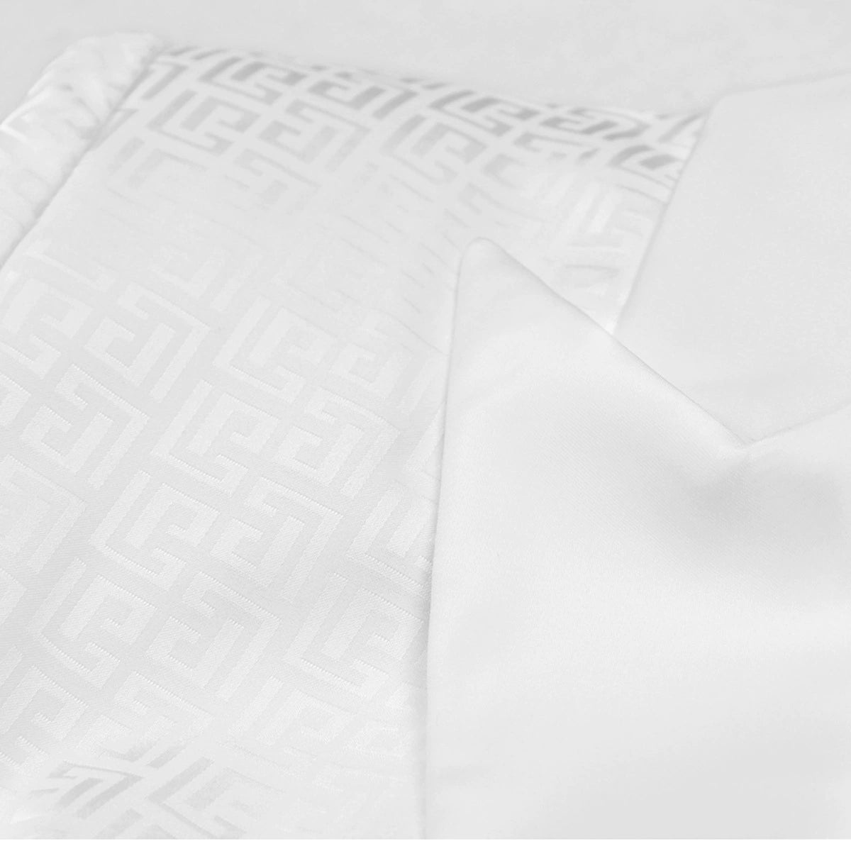 Kimba White Short Sleeve Mini Dress With Belt