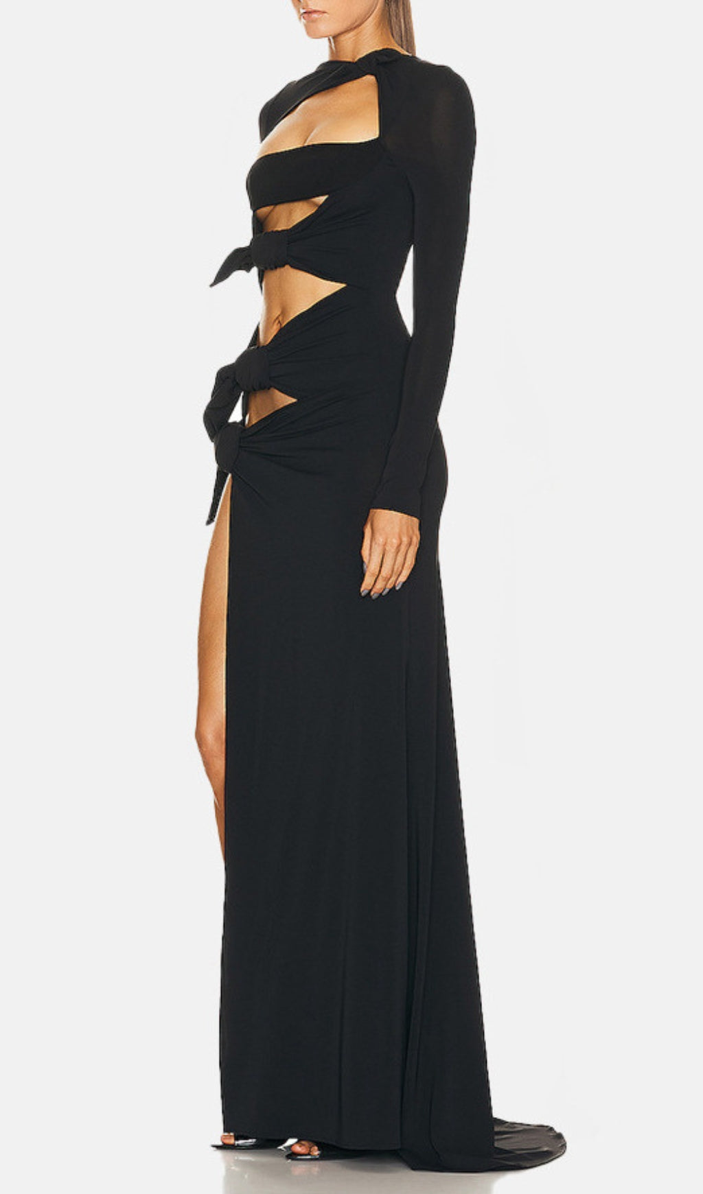 Ahinoam Cutout Split Maxi Dress