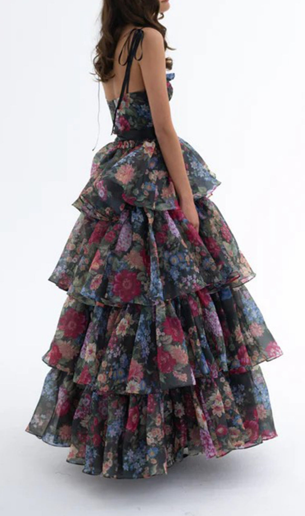 Eabha Floral Printed Maxi Dress