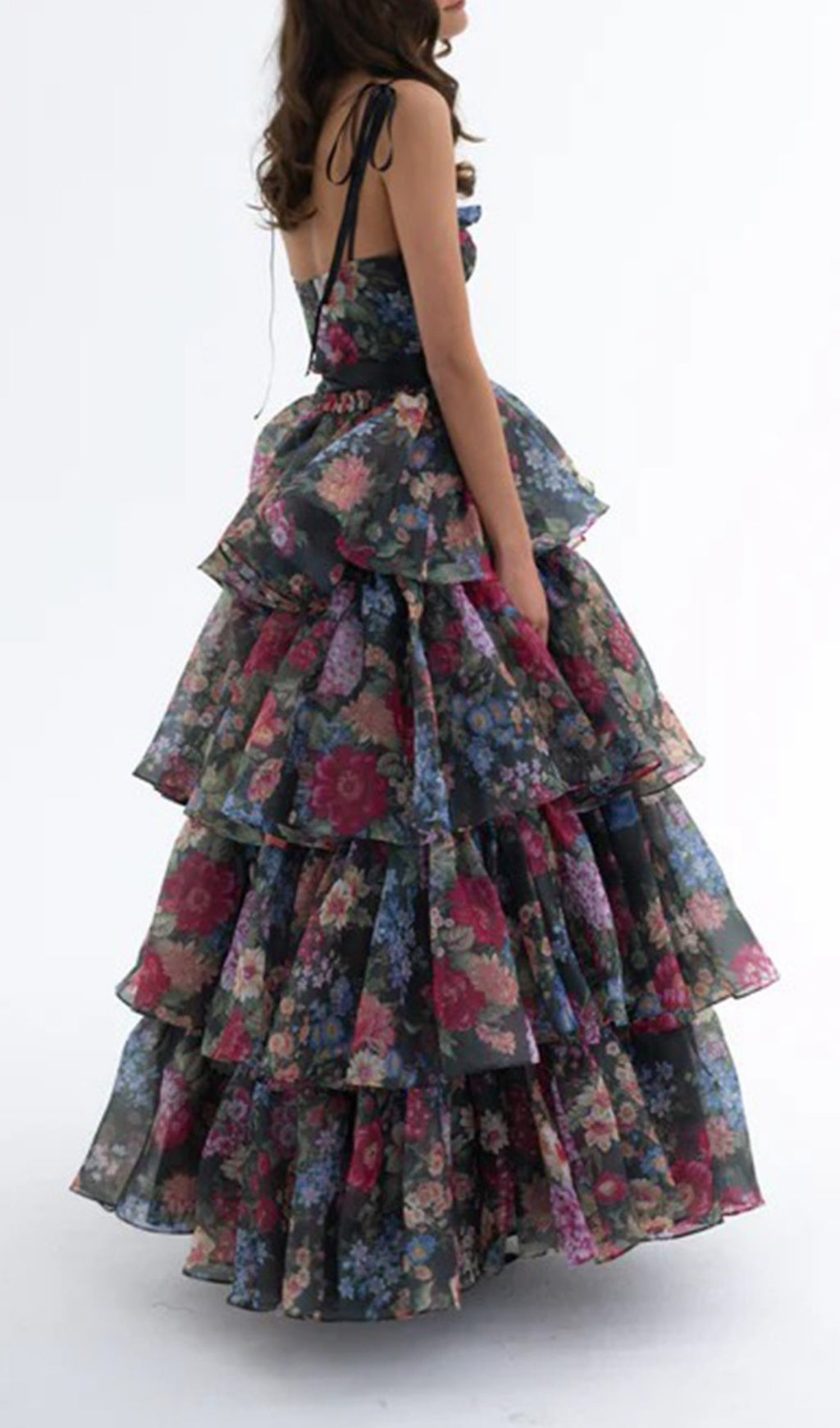 Eabha Floral Printed Maxi Dress