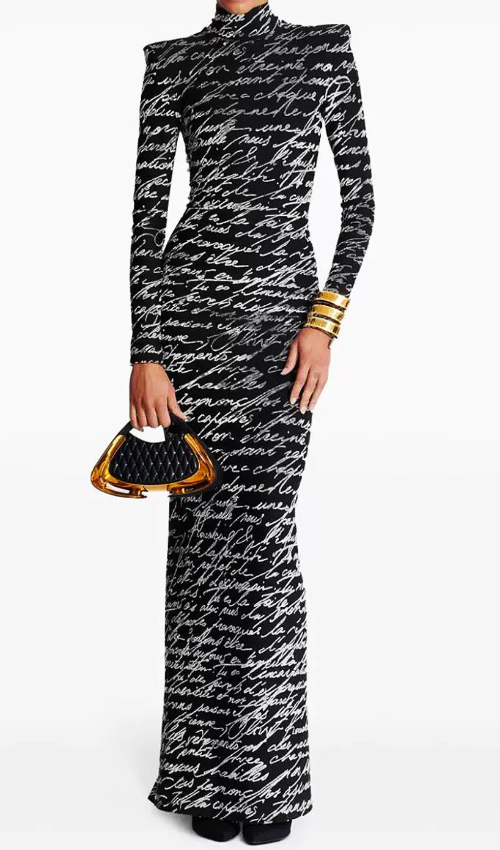 Heba LOVE Long Sleeve Maxi Dress