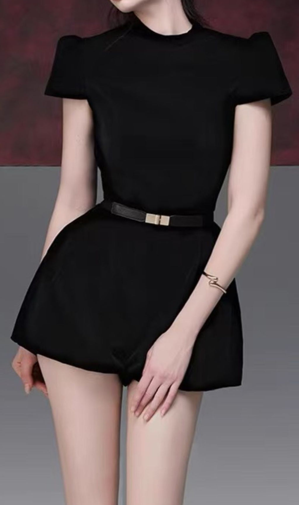 Firenze Black Romper