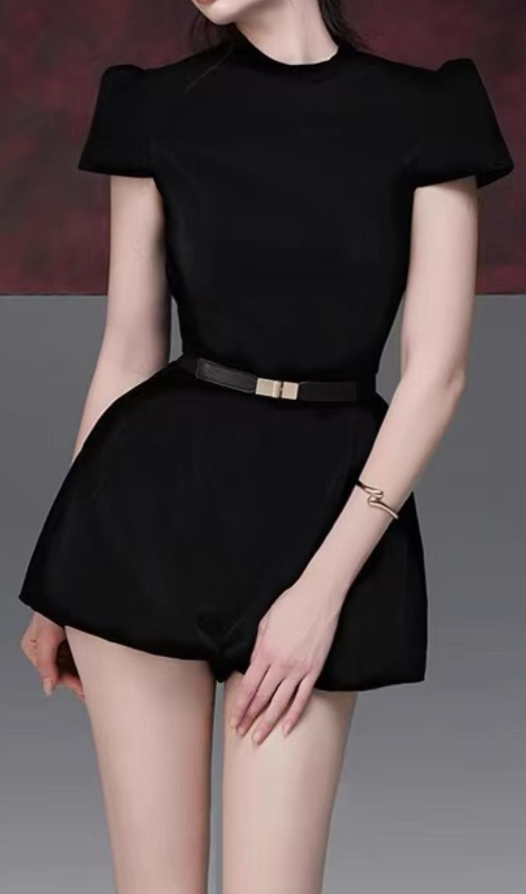Firenze Black Romper