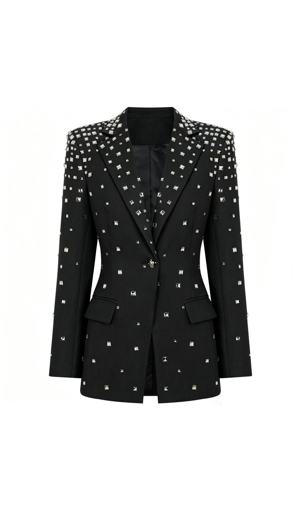 Kingsley Black Diamante Blazer