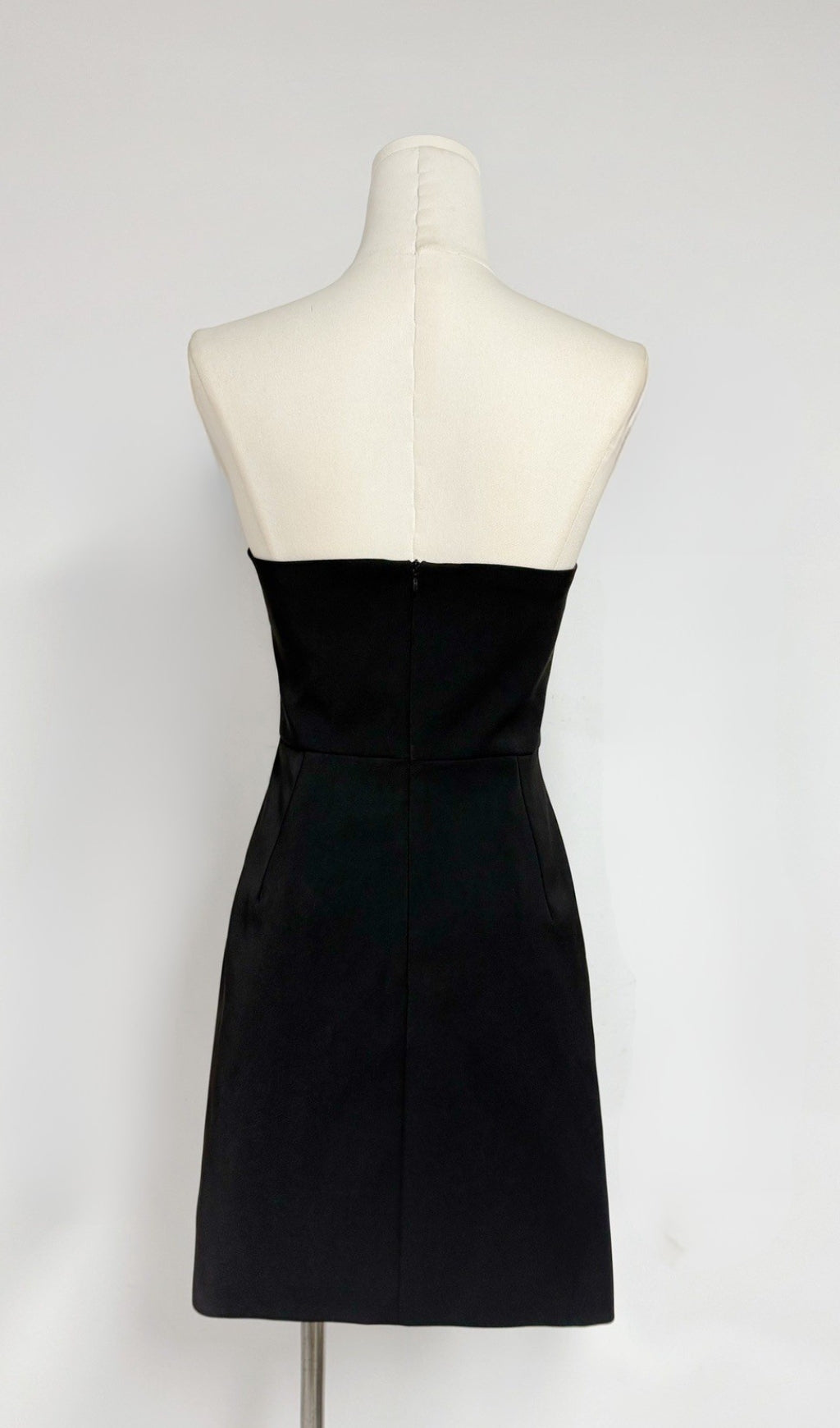 Evalina Strapless Flower Mini Dress