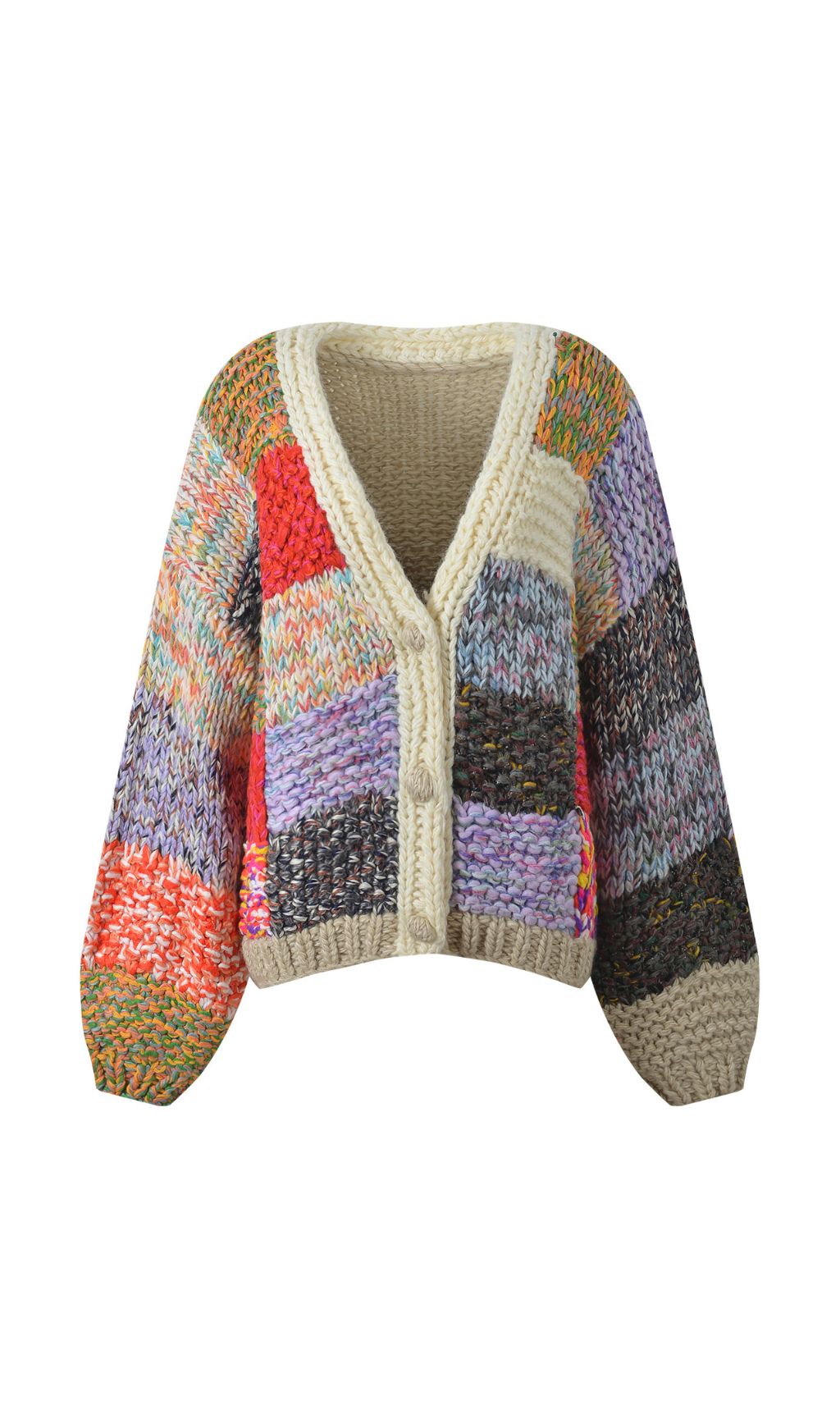 Hurley Block Knit Cardigan