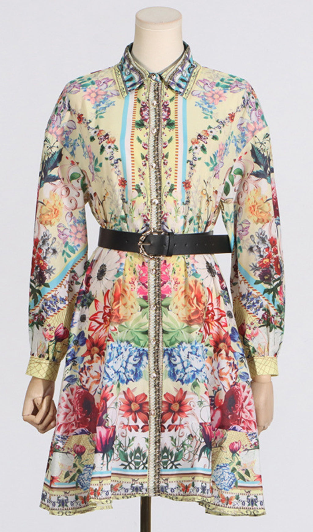 Astria Floral Printed Mini Dress