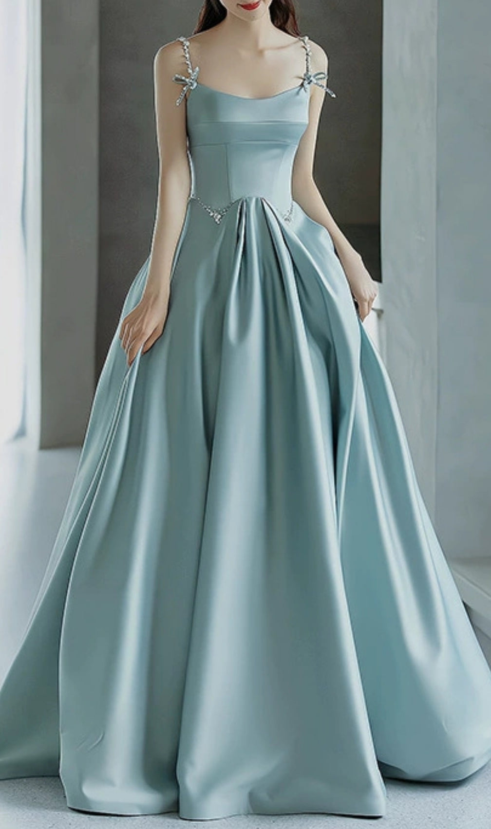 Elliette Strappy Beaded Maxi Dress