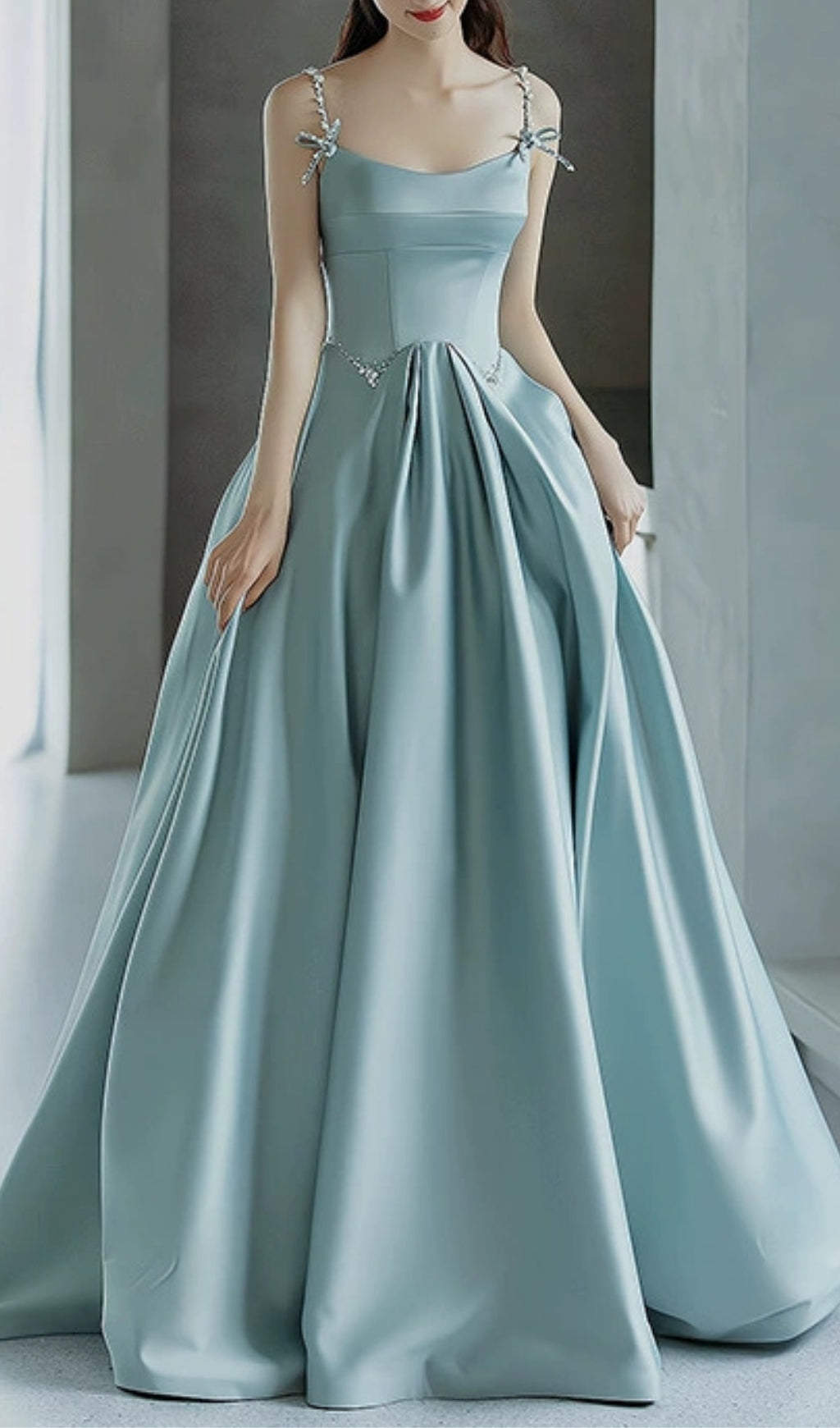 Elliette Strappy Beaded Maxi Dress