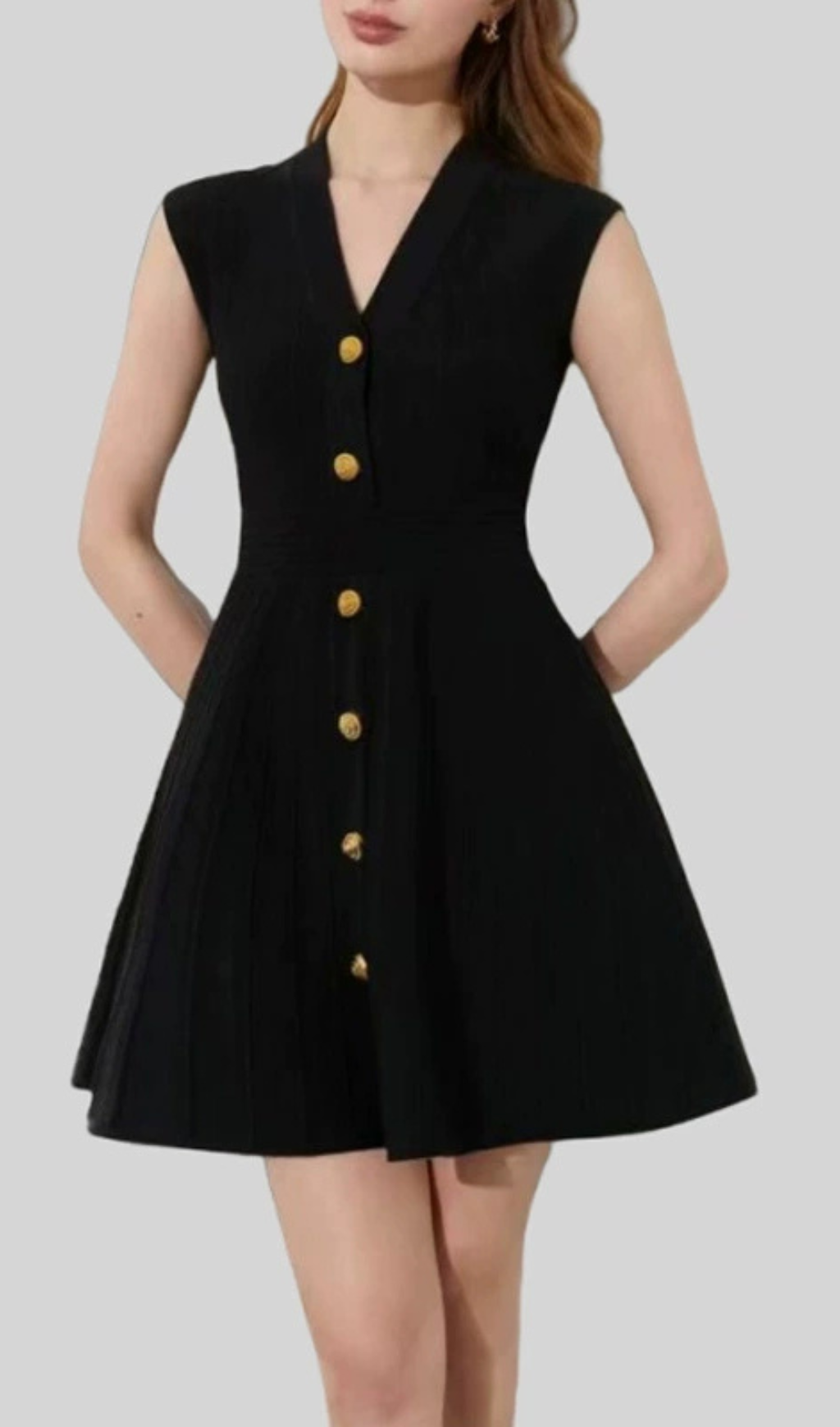 Helen Knit Sleeveless Mini Dress