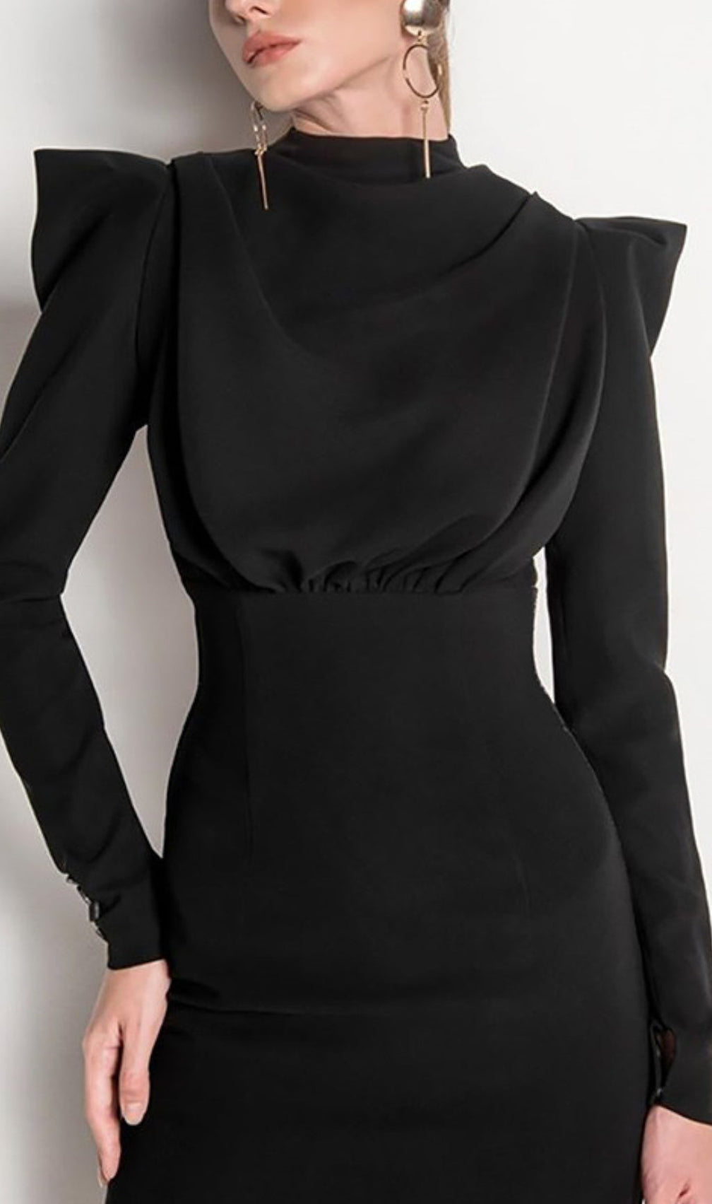 Andrews Backless Bow Velvet Midi Dress