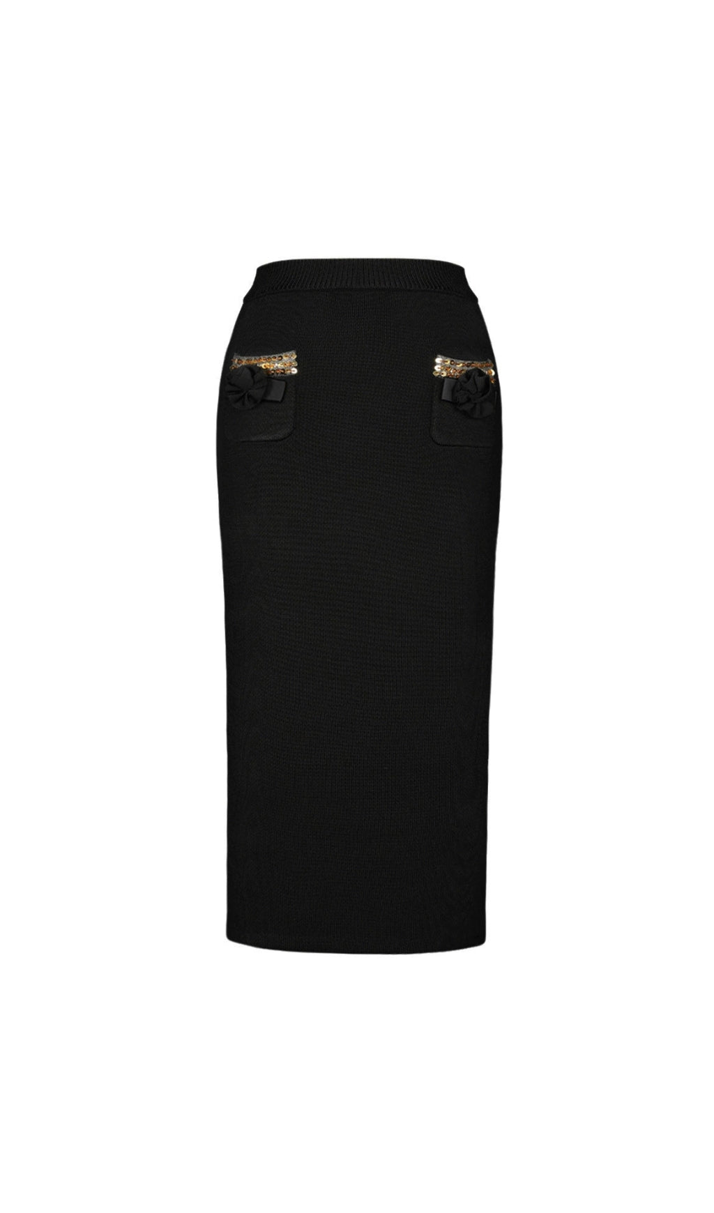 Emilia Flower Embellished Skirt Set