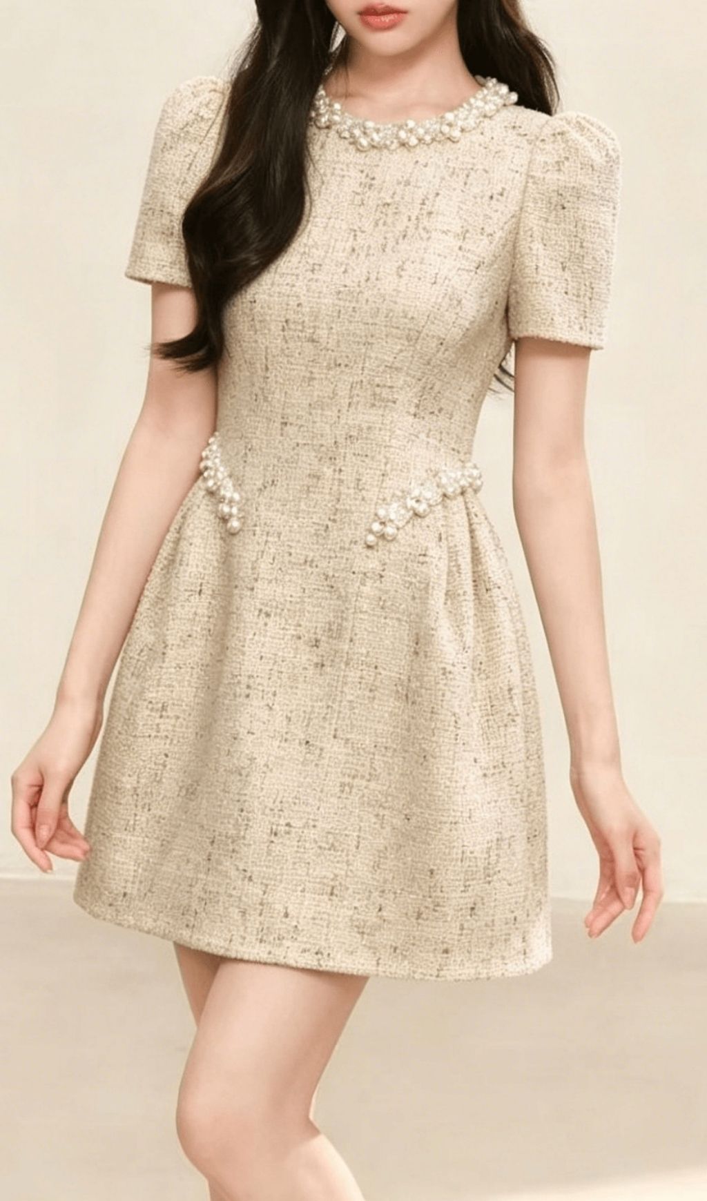 Kingslee Beaded Mini Dress