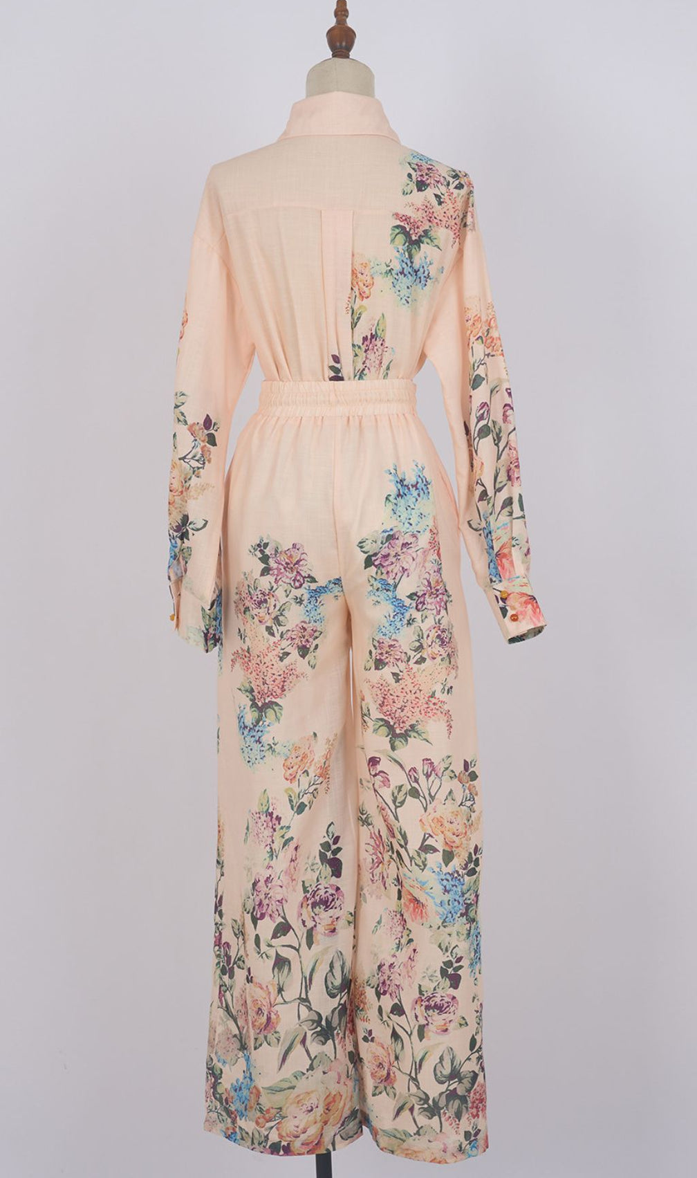 Giselle Flower Printed Shirt & Pants Set