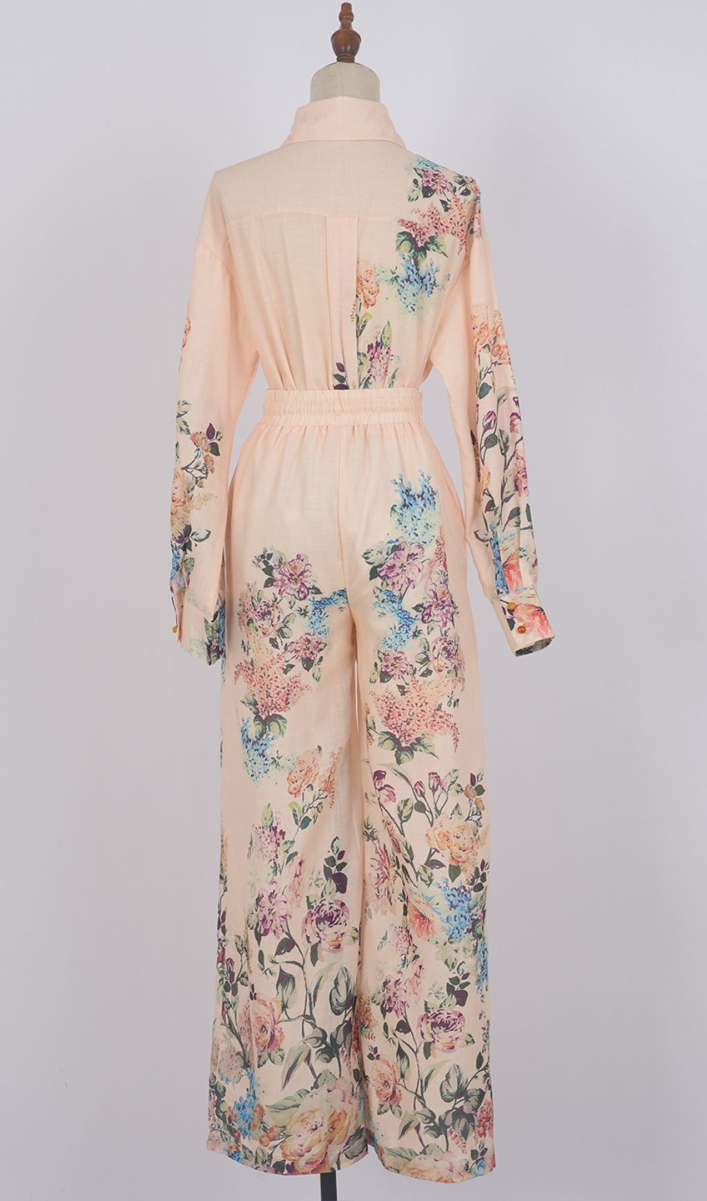 Giselle Flower Printed Shirt & Pants Set