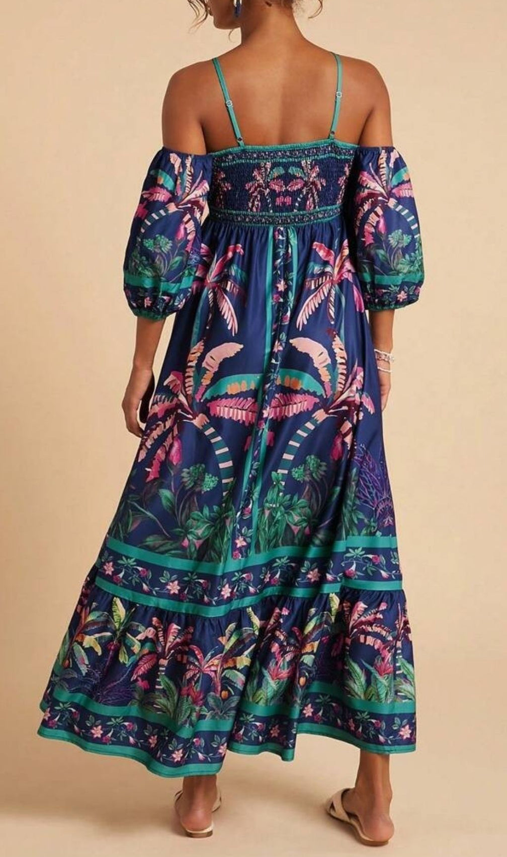 Laksha Printed Maxi Dress