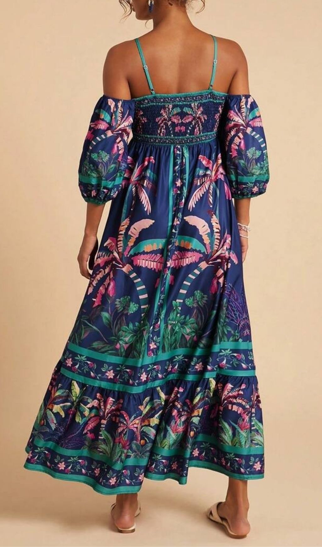 Laksha Printed Maxi Dress