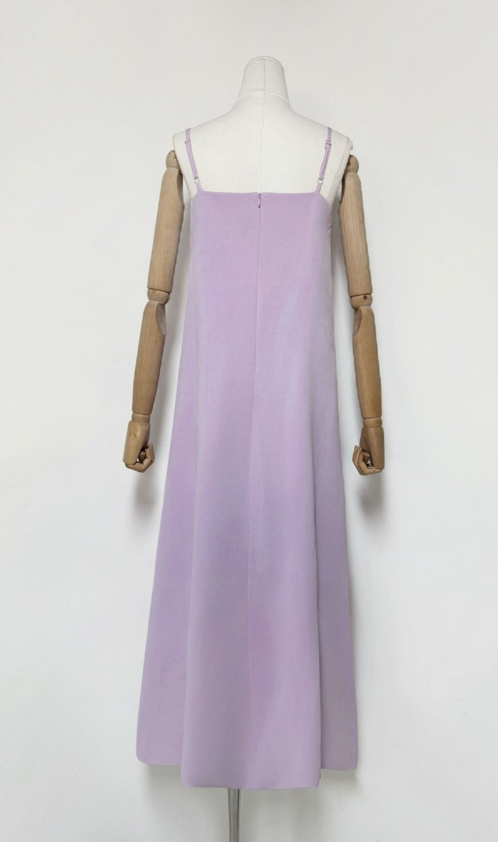 Erica Lavender Floral Maxi Dress - Strappy Embellished Garden Party Gown