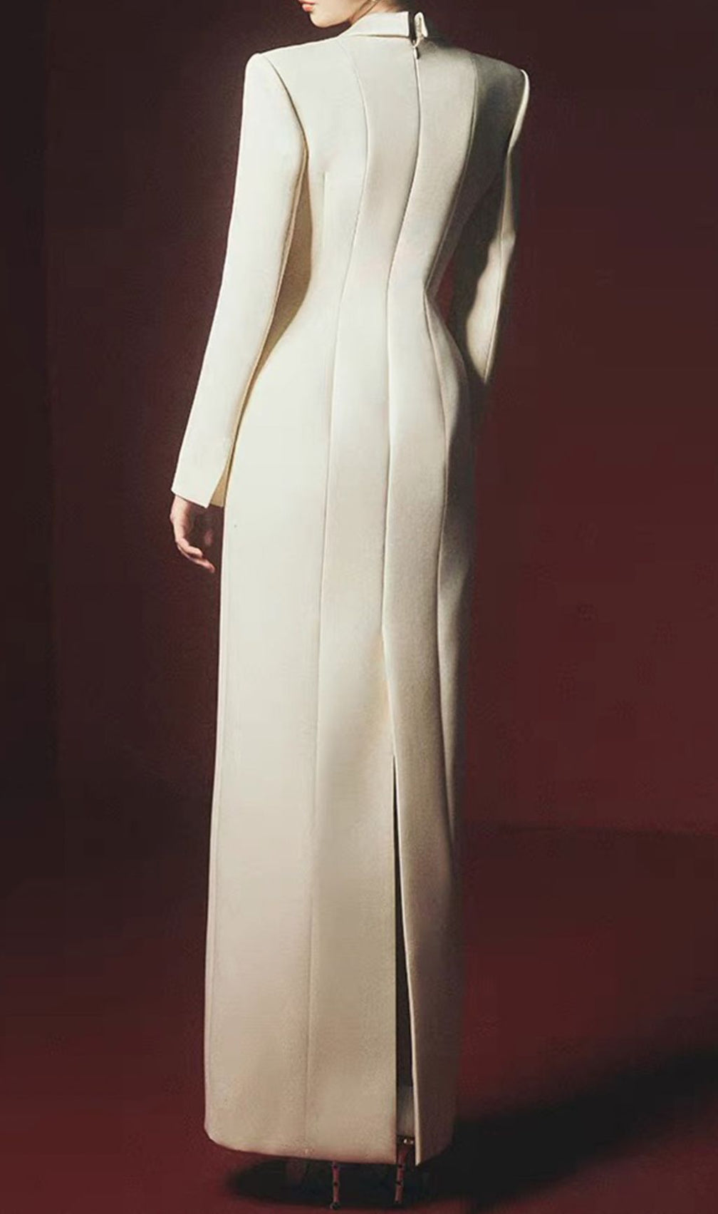 Ishtar Long Sleeve Blazer Maxi Dress