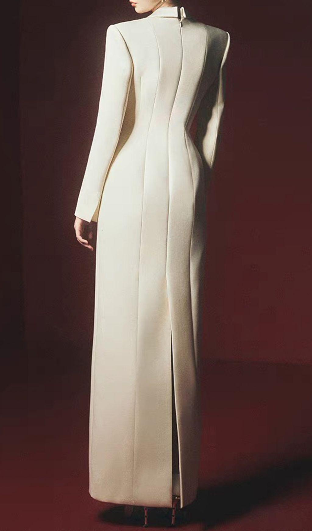 Ishtar Long Sleeve Blazer Maxi Dress