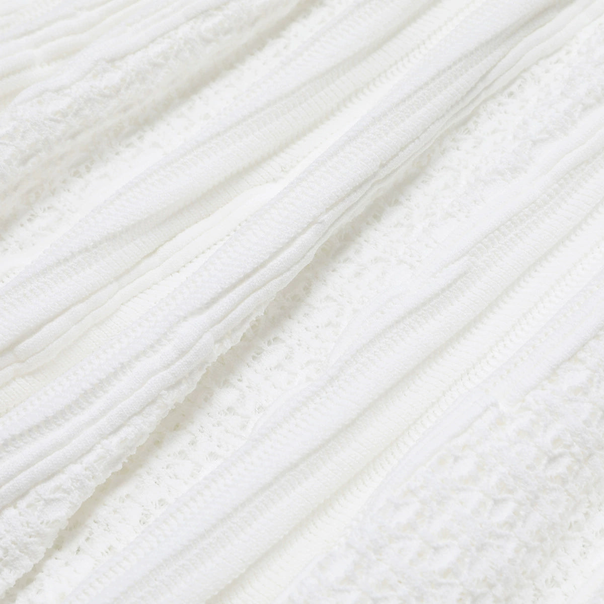 Kinsey White Knit Cardigan & Dress Set