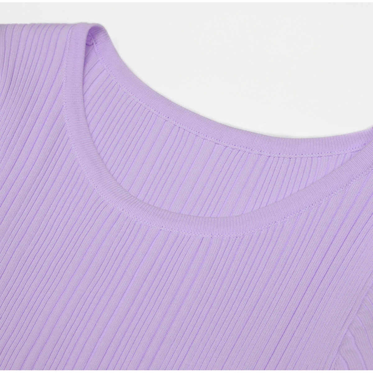 Kinzy Purple Short Sleeve Lace Midi Dress