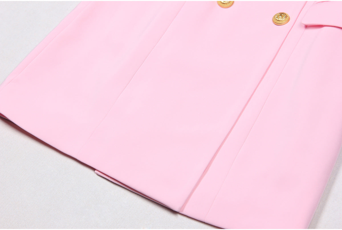 Elske Short Sleeve Blazer Dress