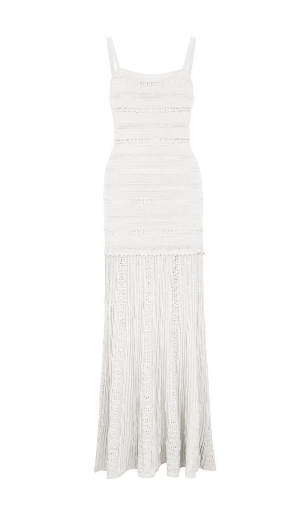 Kinsey White Knit Cardigan & Dress Set