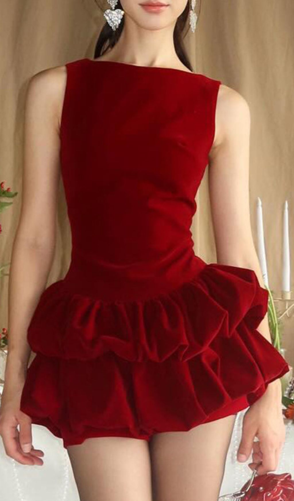 Hanae Sleeveless Mini Dress