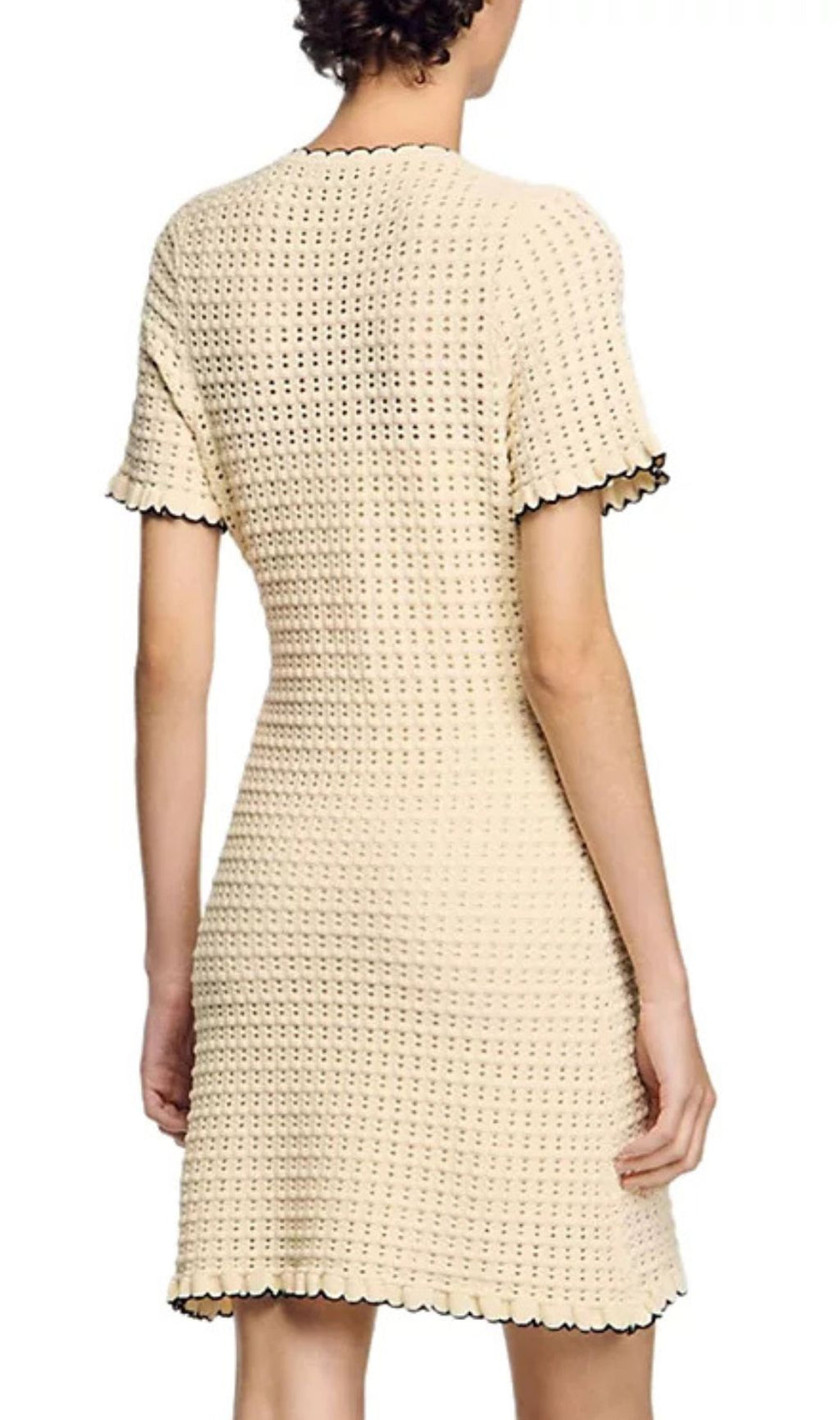 Vanilla Short Knit Dress