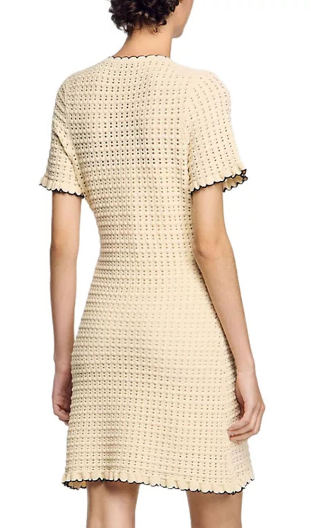 Vanilla Short Knit Dress