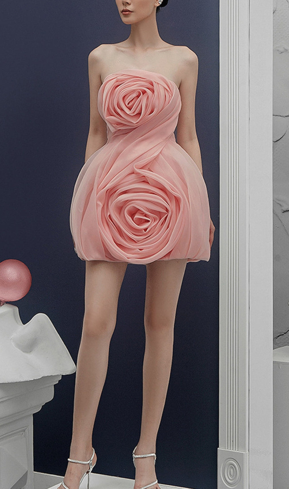 Andromache Flower Mini Dress