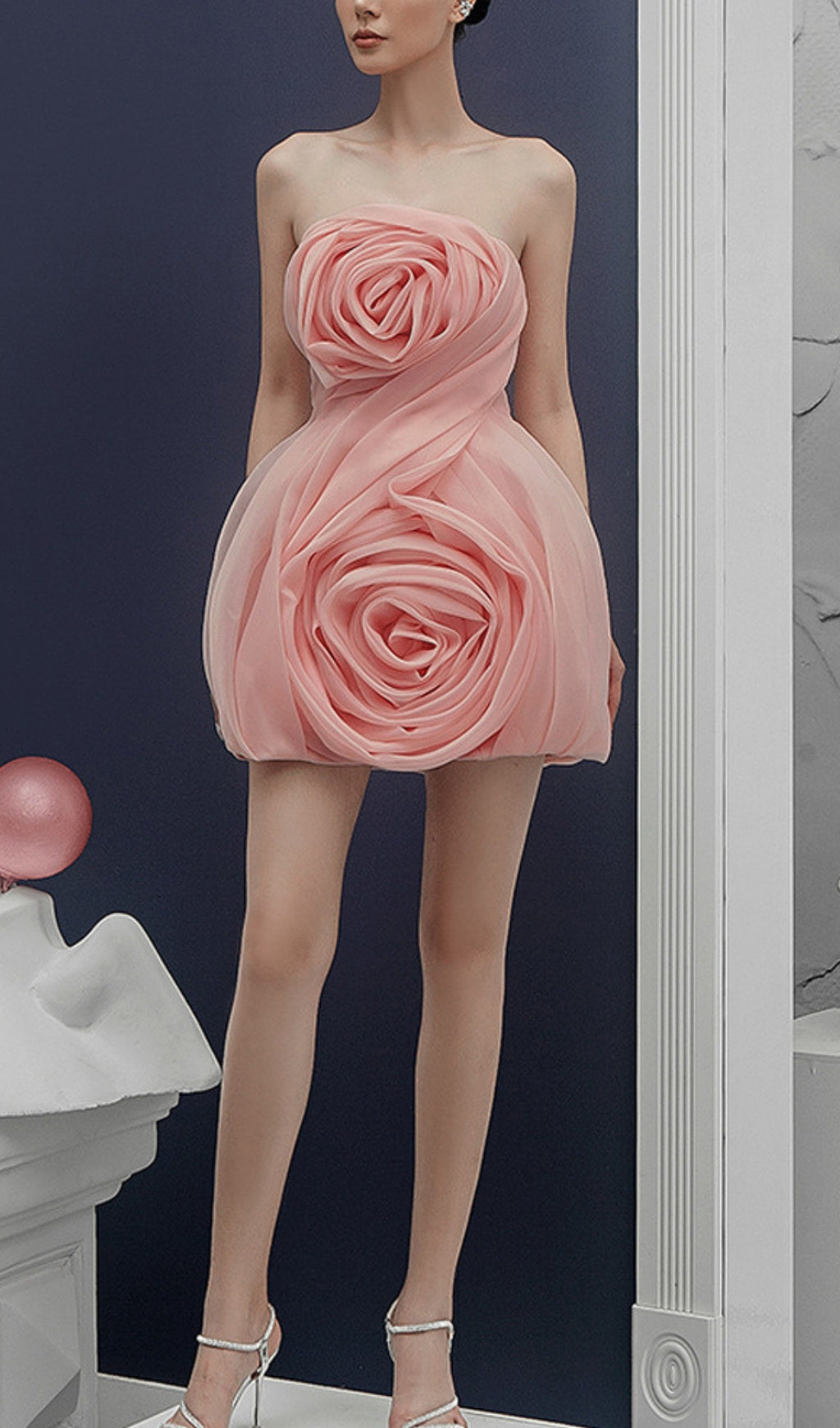 Andromache Flower Mini Dress