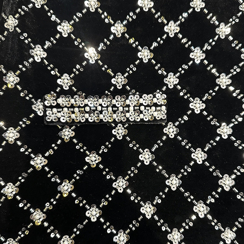 Ishmael Black Embellished Sleeveless Mini Dress | Chic Party & Cocktail Attire