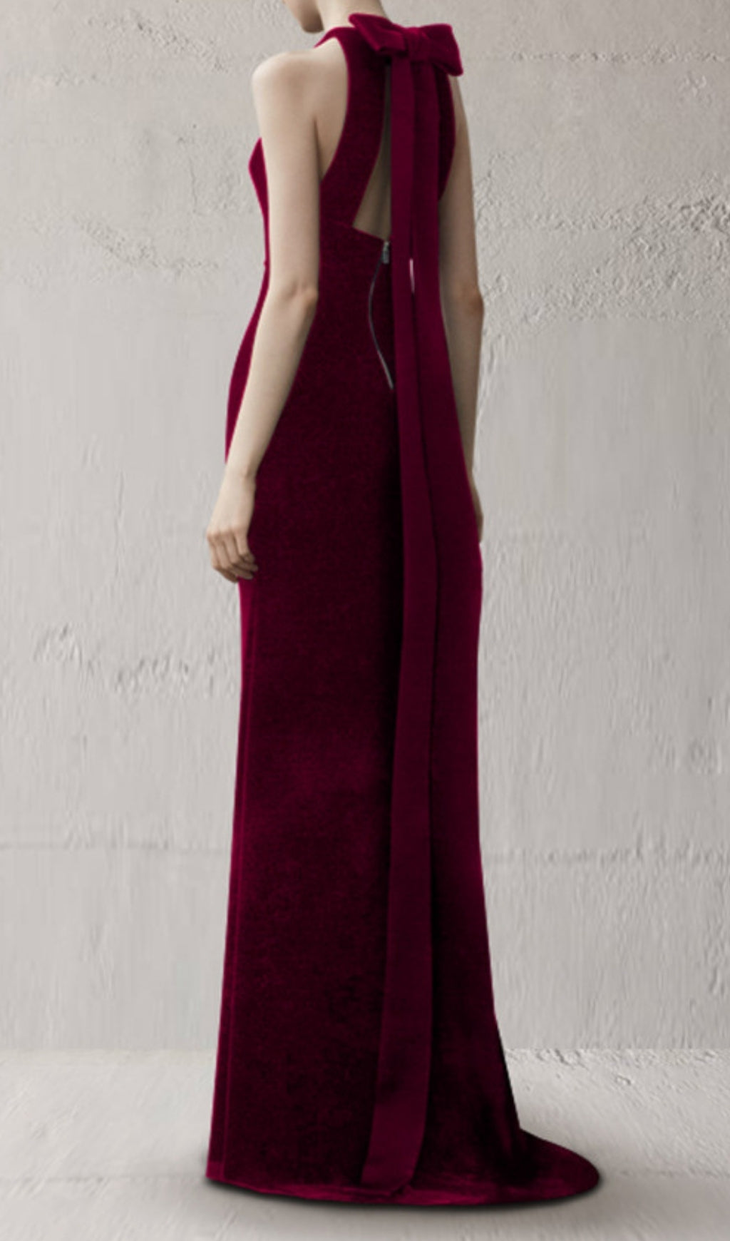 Frida Halter Neck Maxi Dress