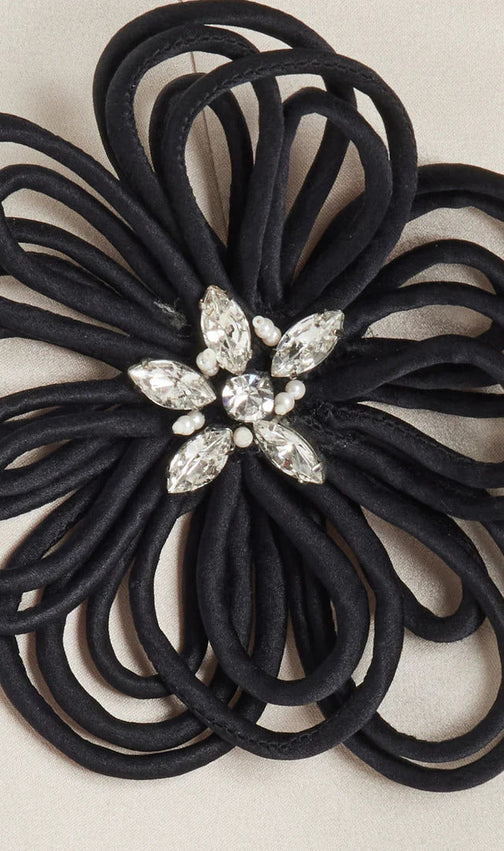 Arely Flower Maxi Bandage Dress