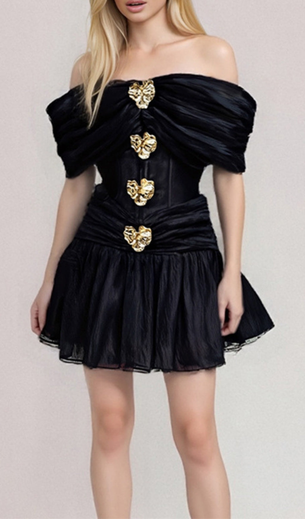 Eirwen Off-Shoulder Mini Dress