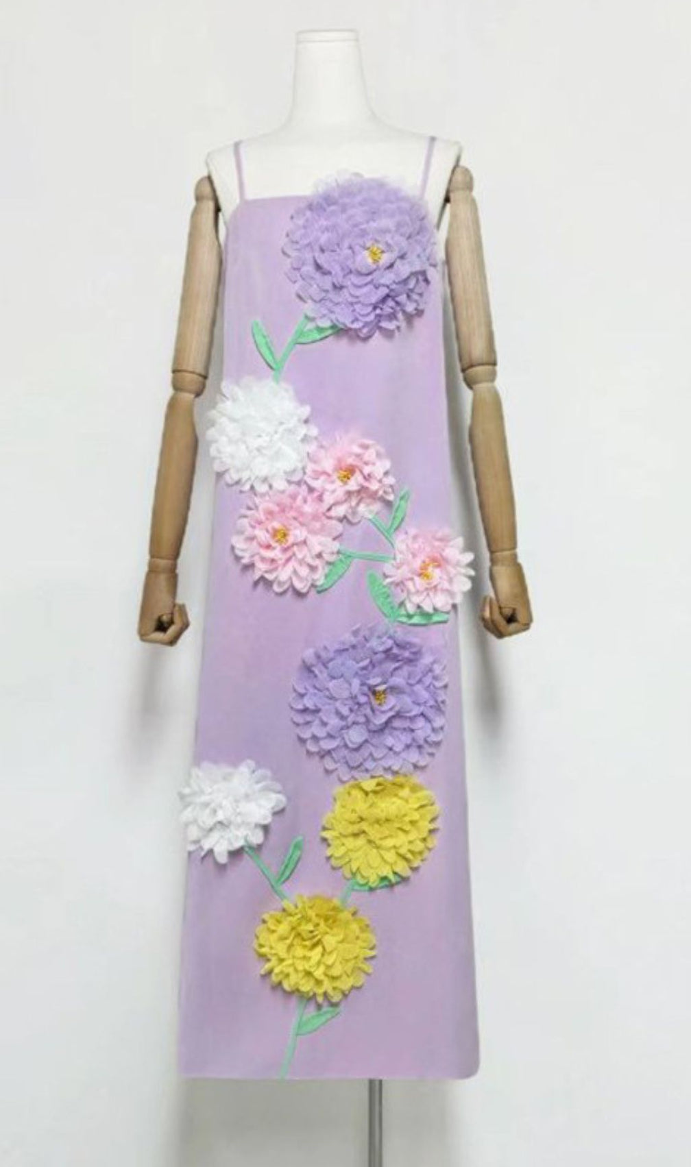 Erica Strappy Flower Embellished Maxi Dress