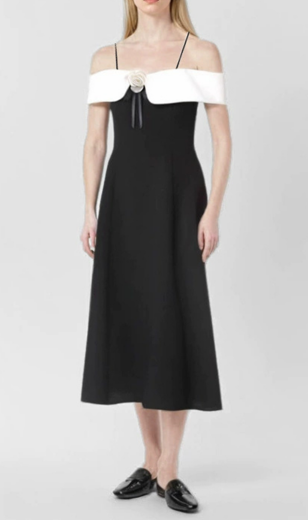 Gamma Flower Embellished Midi Dress