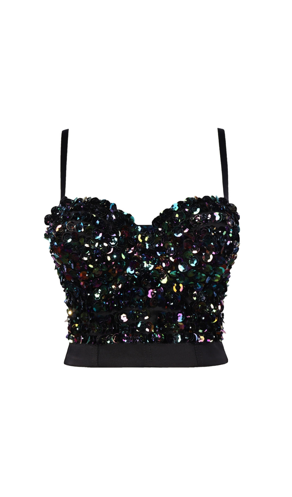 Artis Sequin Crop Top