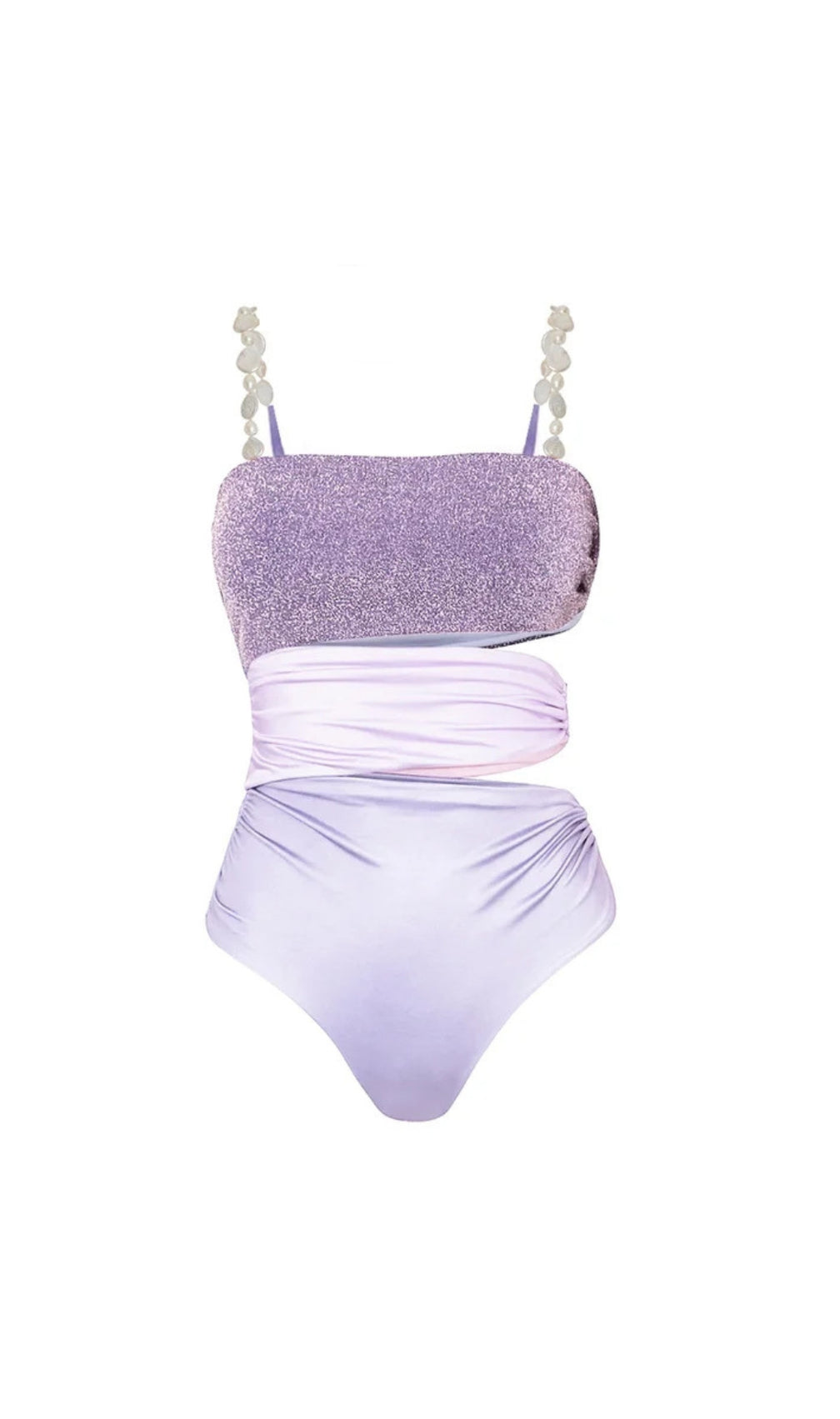 Dupree Cutout One-Piece Swimsuit & Skirt