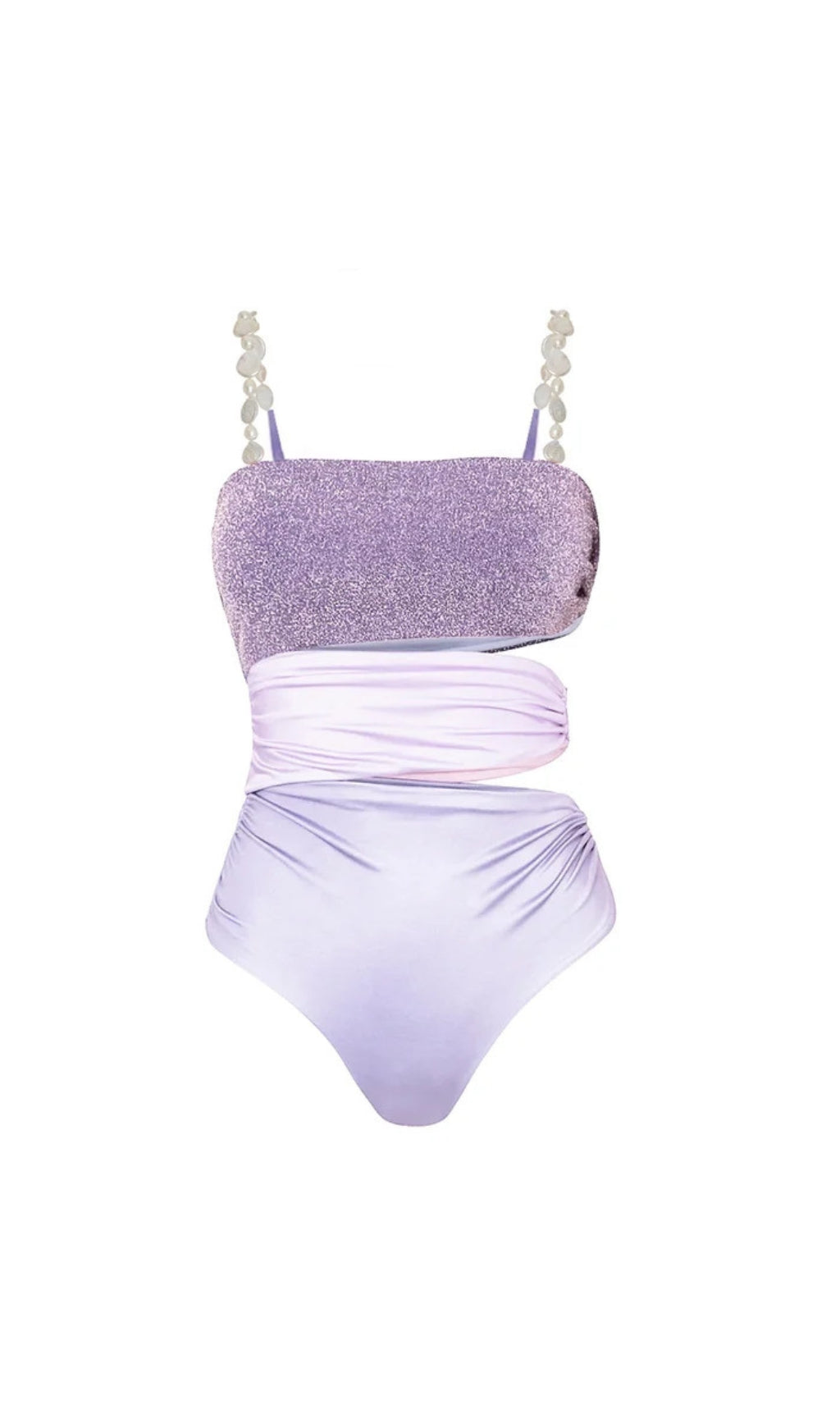 Dupree Cutout One-Piece Swimsuit & Skirt