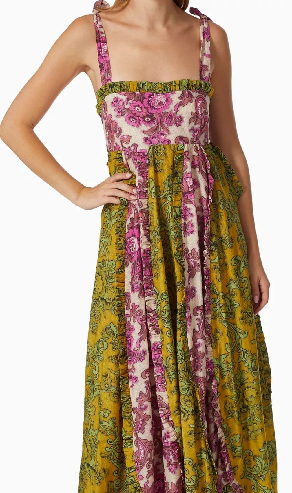 Amia Rosetta Swirl Dress