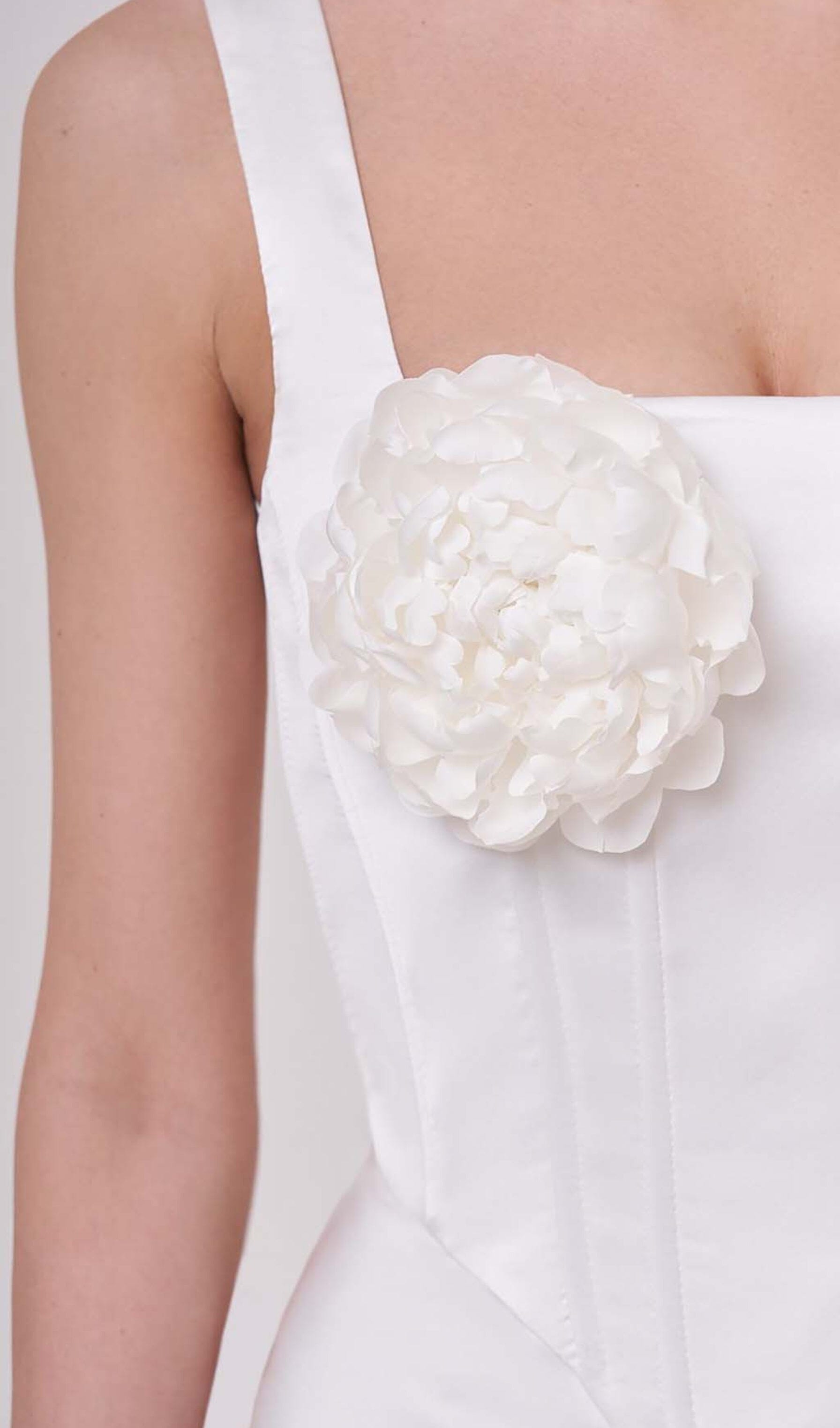 Roses Embelished Corset Two Pieces Set