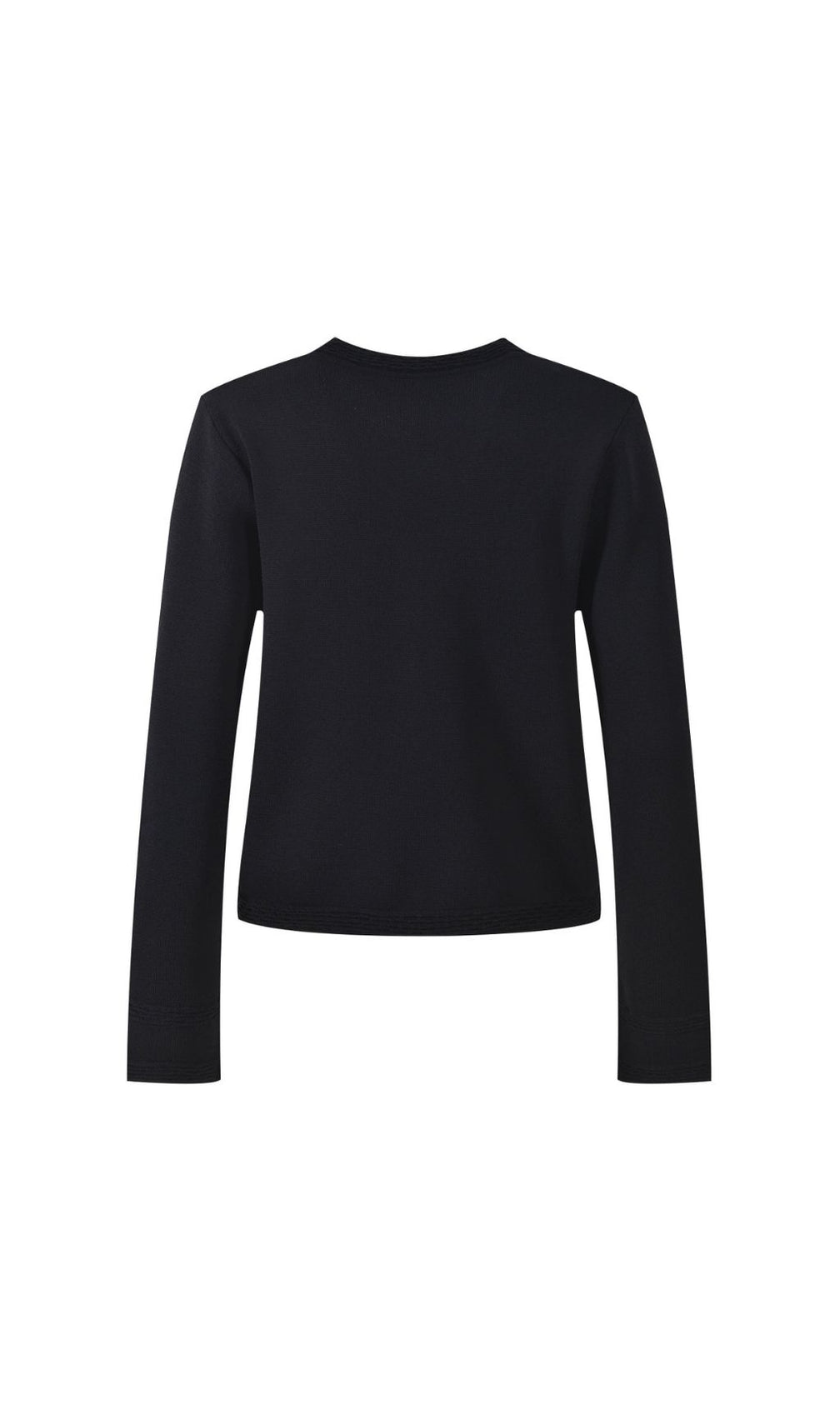 Ghita Black Beaded Cardigan