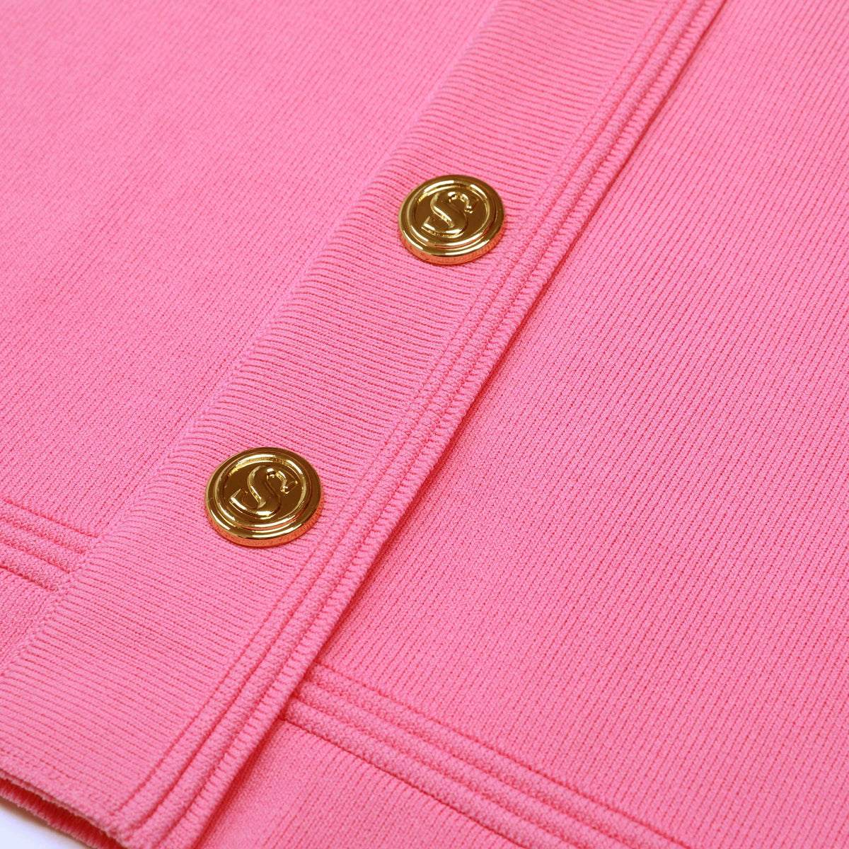 Kiranda Pink Sleeveless Knit Mini Dress