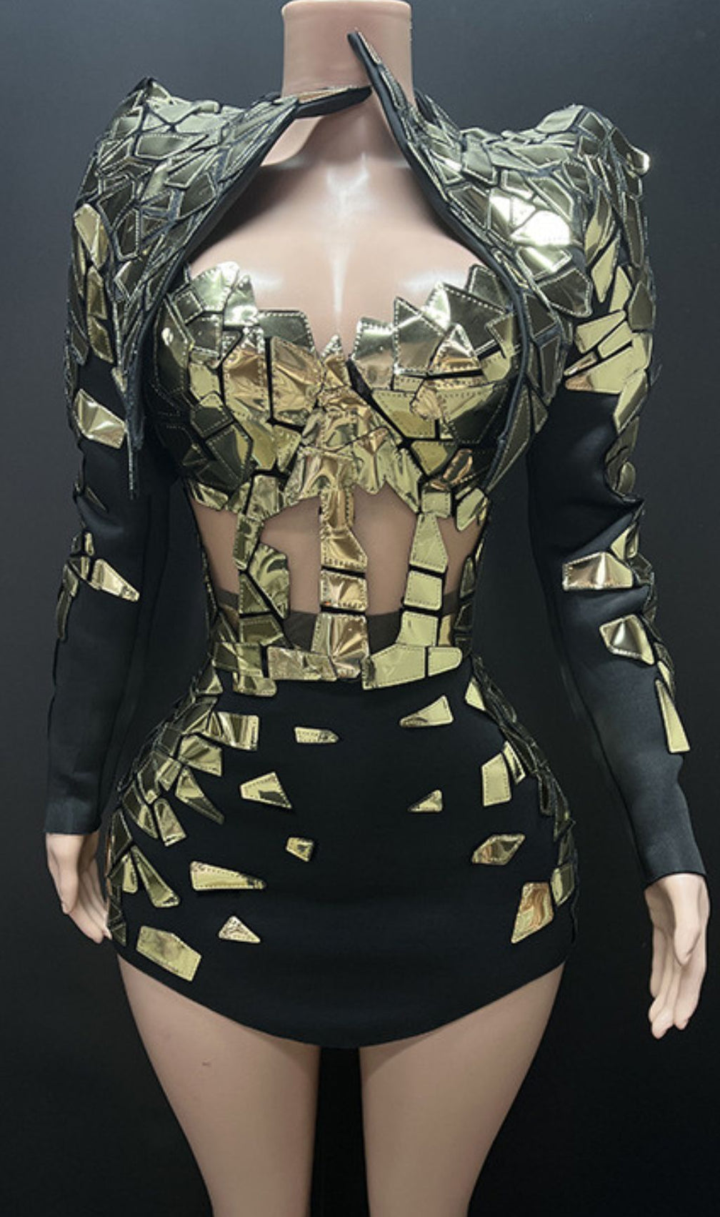 Fai Crop Top & Mini Dress Set