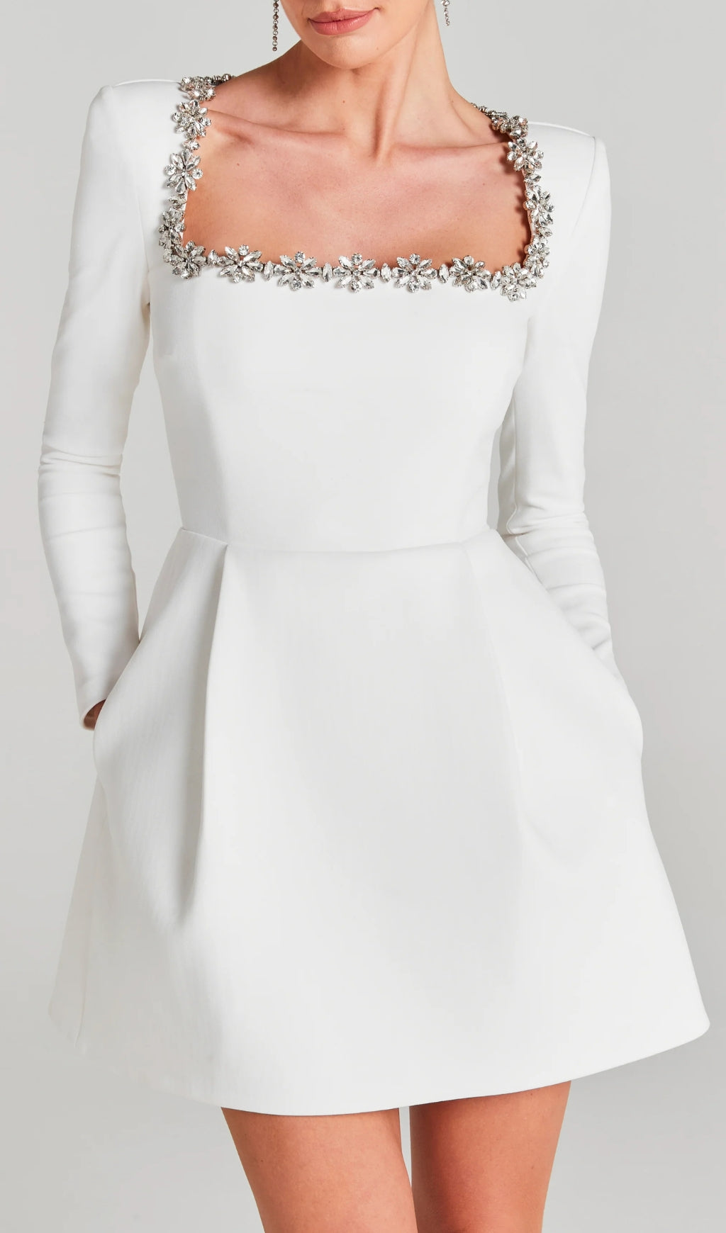 Aramoana Crystal Decor Mini Dress