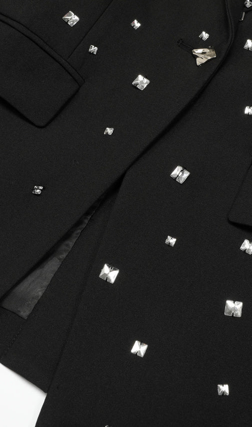 Kingsley Black Diamante Blazer